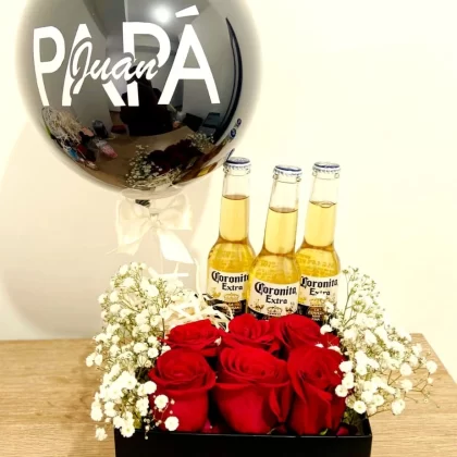 Box Rosas & Cervezas